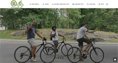 Desktop Screenshot of centralparkbiketours.com